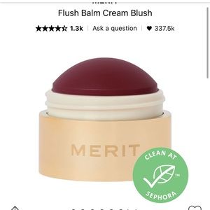 Merit blush in shade apres